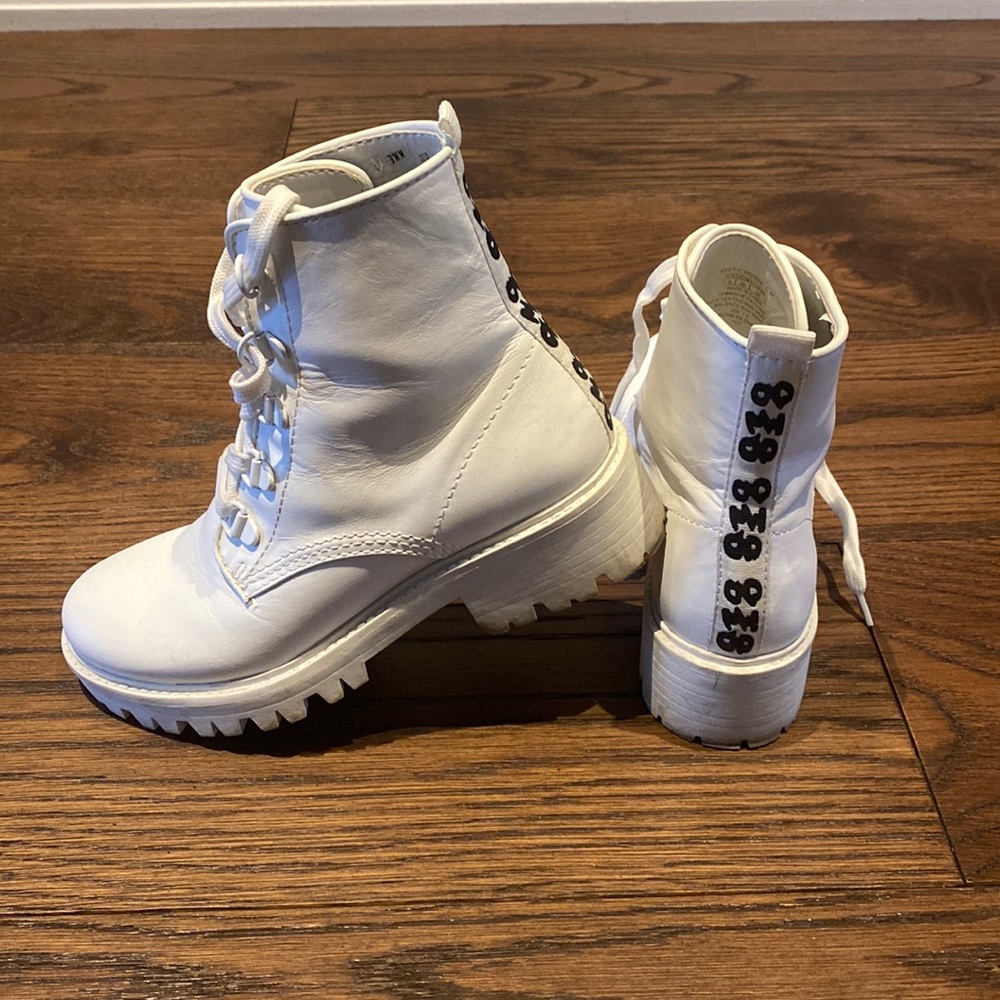 White boots